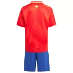 Kid's Spain Home Jerseys Kit(Jersey+Shorts) Euro 2024 - thejerseys