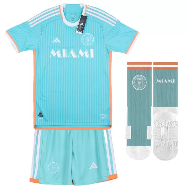 Kid's Inter Miami CF Third Jersey Full Kit 2024 - thejerseys