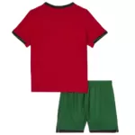 Kid's Portugal Home Jerseys Kit(Jersey+Shorts) Euro 2024 - thejerseys