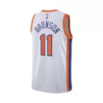 Men's New York Knicks Jalen Brunson #11 White Swingman Jersey 2024/25 - City Edition - thejerseys