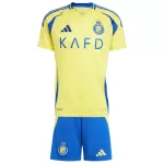 Kid's Al Nassr Home Jersey Kit(Jersey+Shorts) 2024/25 - thejerseys