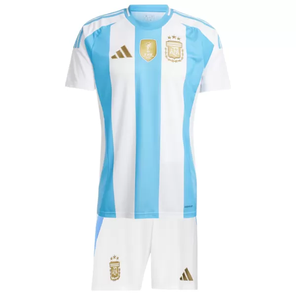 Kid's Argentina Home Jerseys Kit(Jersey+Shorts) 2024 - thejerseys