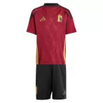 Kid's Belgium Home Jerseys Kit(Jersey+Shorts) Euro 2024 - thejerseys