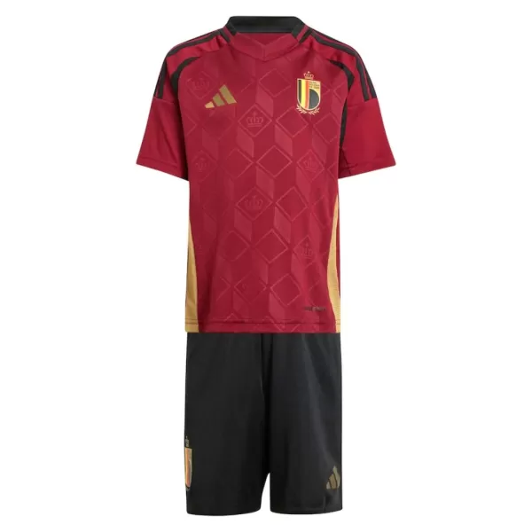 Kid's Belgium Home Jerseys Kit(Jersey+Shorts) Euro 2024 - thejerseys