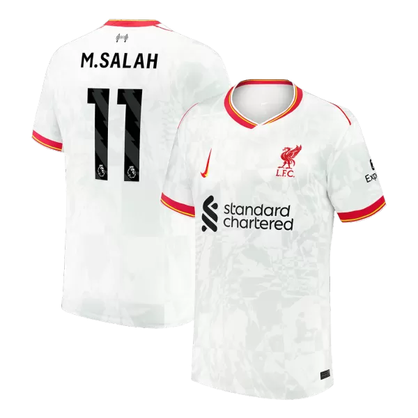 Men's Liverpool M.SALAH #11 Third Away Soccer Jersey 2024/25 - thejerseys