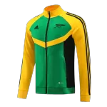 Arsenal Green&Yellow Jacket Training Kit 2024/25 For Adults - thejerseys