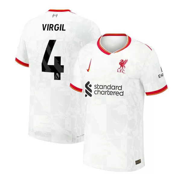 Liverpool VIRGIL #4 Third Away Match Jersey 2024/25 - thejerseys