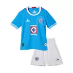 Kid's Cruz Azul Home Jersey Kit(Jersey+Shorts) 2024/25 - thejerseys