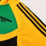 Arsenal Green&Yellow Jacket Training Kit 2024/25 For Adults - thejerseys