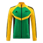 Arsenal Green&Yellow Jacket Training Kit 2024/25 For Adults - thejerseys