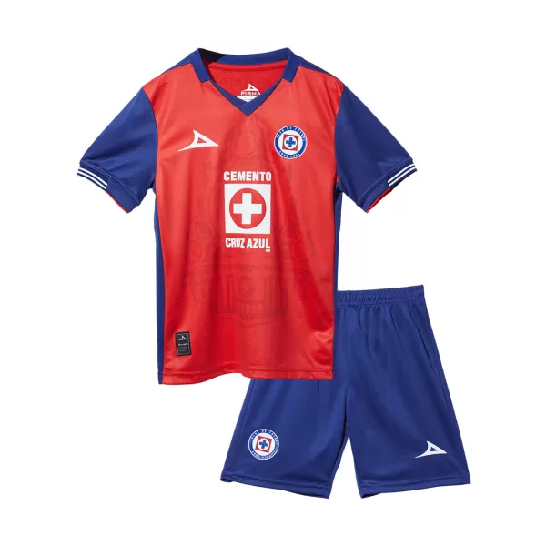 Kid's Cruz Azul Third Away Jersey Kit(Jersey+Shorts) 2024/25 - thejerseys