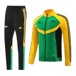 Arsenal Green&Yellow Jacket Training Kit 2024/25 For Adults - thejerseys