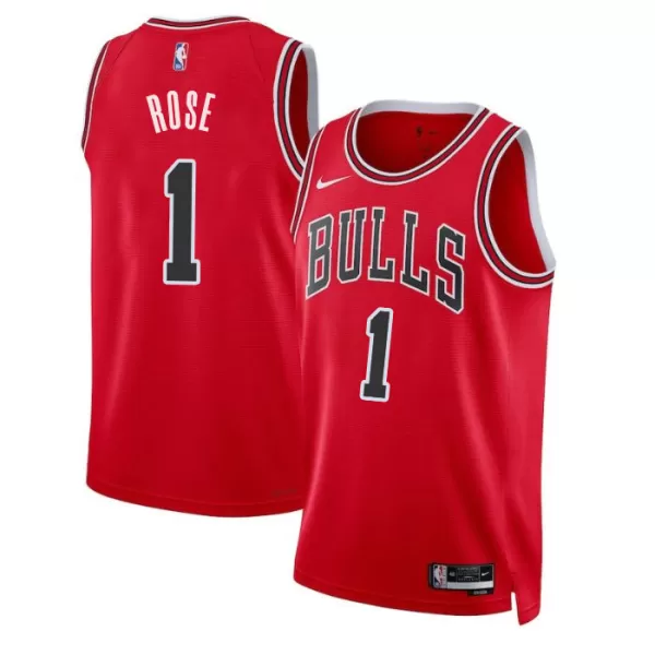 Rose #1 Chicago Bulls Swingman Jersey Red 2022/23 - Association Edition - thejerseys