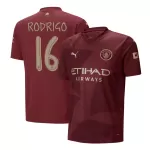 Men's Manchester City RODRIGO #16 Third Away Soccer Jersey 2024/25 - UCL - thejerseys