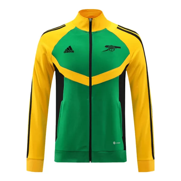 Arsenal Green&Yellow Track Jacket 2024/25 For Adults - thejerseys