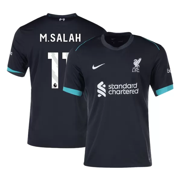 Men's Liverpool M.SALAH #11 Away Soccer Jersey 2024/25 - thejerseys