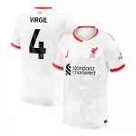 Men's Liverpool VIRGIL #4 Third Away Soccer Jersey 2024/25 - thejerseys