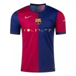 Men's Barcelona X COLDPLAY Home Soccer Jersey 2024/25 - thejerseys