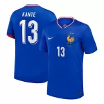 [Super Quality] Men's France KANTE #13 Home Soccer Jersey Euro 2024 - thejerseys