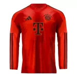 Men's Bayern Munich Home Long Sleeve Soccer Jersey 2024/25 - thejerseys