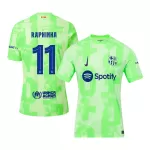 Barcelona RAPHINHA #11 Third Away Match Jersey 2024/25 - UCL - thejerseys