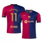 Men's Barcelona RAPHINHA #11 Home Soccer Jersey 2024/25 - thejerseys