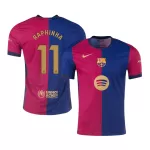 Barcelona RAPHINHA #11 Home Match Jersey 2024/25 - Spotify Logo Without Text - thejerseys