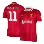 [Super Quality] Men's Liverpool M.SALAH #11 Home Soccer Jersey 2024/25 UCL - thejerseys