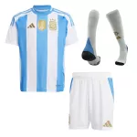 Kid's Argentina Home Jerseys Full Kit 2024 - thejerseys