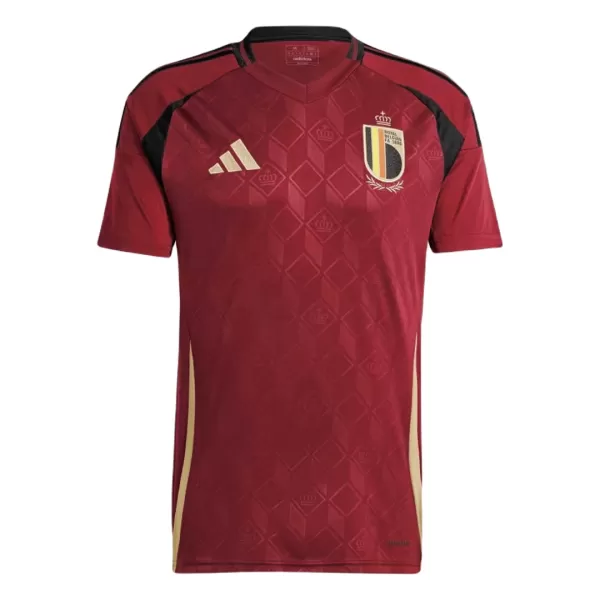 Men's Belgium Home Soccer Jersey Euro 2024 - thejerseys