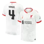 Men's Liverpool VIRGIL #4 Third Away Soccer Jersey 2024/25 - UCL - thejerseys