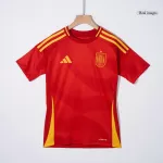 Kid's Spain Home Jerseys Kit(Jersey+Shorts) Euro 2024 - thejerseys