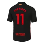 Barcelona RAPHINHA #11 Away Match Jersey 2024/25 - thejerseys