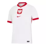 Men's Poland Home Soccer Jersey Euro 2024 - thejerseys