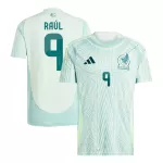 Men's Mexico RAÚL #9 Away Soccer Jersey Copa América 2024 - thejerseys