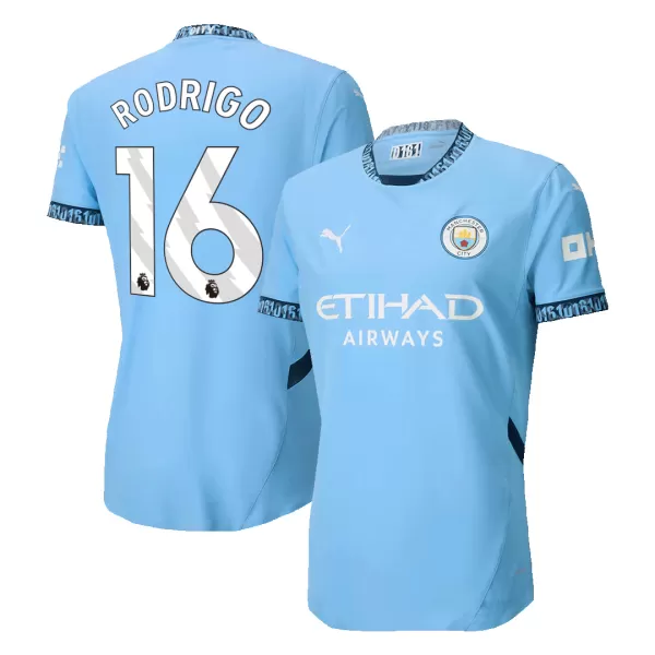 Manchester City RODRIGO #16 Home Match Jersey 2024/25 - thejerseys