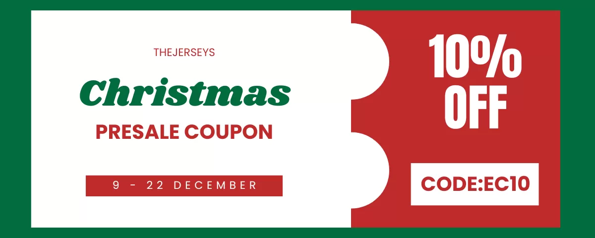 Early Christmas Coupon - thejerseys