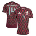 Men's Mexico CHICHARITO #14 Home Soccer Jersey Copa América 2024 - thejerseys