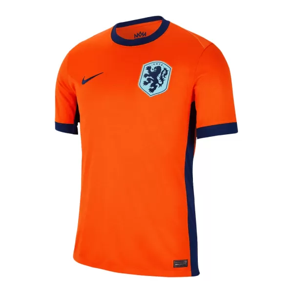 Men's Netherlands Home Soccer Jersey Euro 2024 - thejerseys