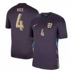 [Super Quality] Men's England RICE #4 Away Soccer Jersey Euro 2024 - thejerseys