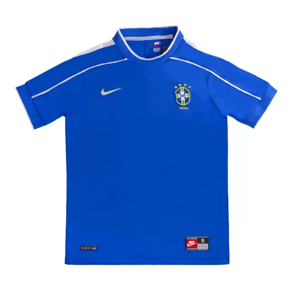 Brazil Away Retro Soccer Jersey 1998 - thejerseys