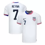 Men's USA REYNA #7 Home Soccer Jersey Copa América 2024 - thejerseys