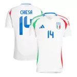 [Super Quality] Men's Italy CHIESA #14 Away Soccer Jersey Euro 2024 - thejerseys