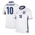 [Super Quality] Men's England BELLINGHAM #10 Home Soccer Jersey Euro 2024 - thejerseys