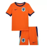 Kid's Netherlands Home Jerseys Kit(Jersey+Shorts) Euro 2024 - thejerseys