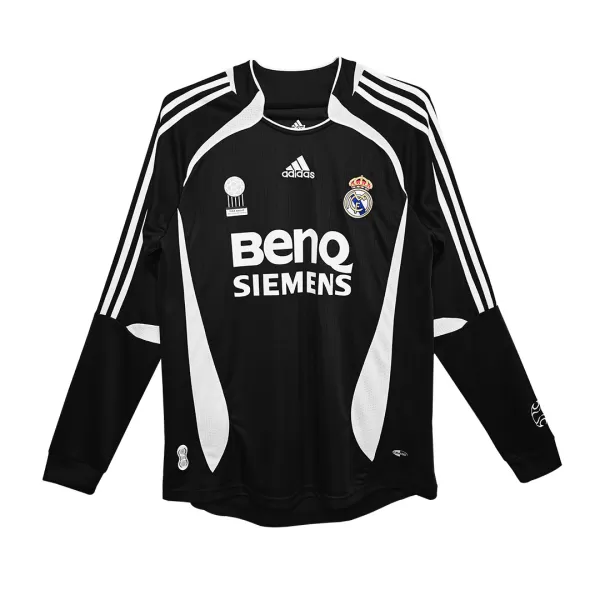 Classic Real Madrid Away Long Sleeve Jersey 2006/07 - thejerseys