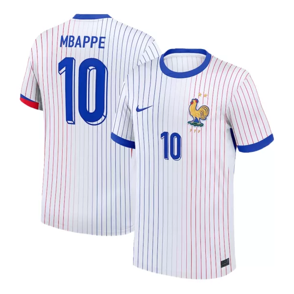 [Super Quality] Men's France MBAPPE #10 Away Soccer Jersey Euro 2024 - thejerseys