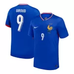 [Super Quality] Men's France GIROUD #9 Home Soccer Jersey Euro 2024 - thejerseys