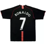 Manchester United RONALDO #7 Away Retro Soccer Jersey 2007/08 - thejerseys