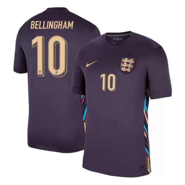 [Super Quality] Men's England BELLINGHAM #10 Away Soccer Jersey Euro 2024 - thejerseys